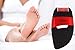 Electric Callus Remover by Naressa - Electronic Pedicure Foot File for Hard, Calloused, Dead Skin - Bonus Extra Coarse Roller Head Included