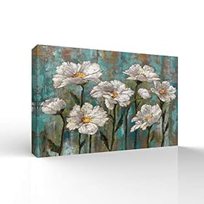 Vintage Flower Painting for Bedroom Living Room