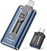 USB3.0 Flash Drives 512GB, AUAMOZ Memory Drive 512GB Photo Stick Compatible with Mobile Phone & Computers, Mobile Phone...