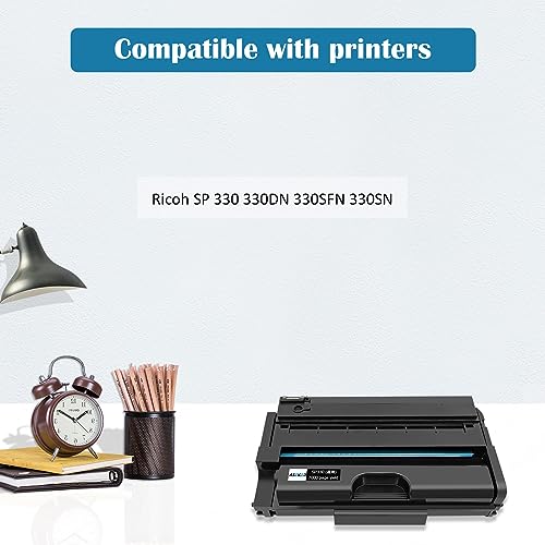 ASEKER Compatible Toner Cartridge for Ricoh SP 330 330DN 330SFN 330SN Printers 408283 Extra High Capacity 7000 Pages (Black x 1)