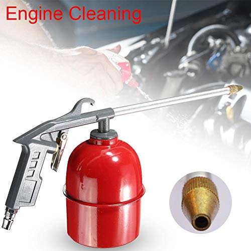 Bulary Auto Car Engine Cleaning Guns,Pneumatic Tool for Car Wash,Solvent Air Sprayer Degreaser Siphon Tools Gray for Motor Care Car Tools Keep Accessories - Thumbnail 7