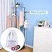 EAONE 20 Pack Velvet Hair Scrunchies Colorful Velvet Hair Ties Scrunchy Bobble Hair Bands, 20 Colors
