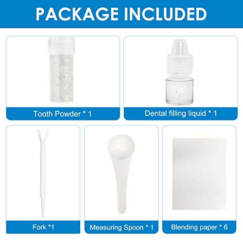 Tooth Repair Kit, Dental Care Kit Glue for Filling Missing, Broken