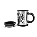 Novelty Automatical Electric Stirring Coffee Mixing Cup Stainless Coffee Mug 350ml