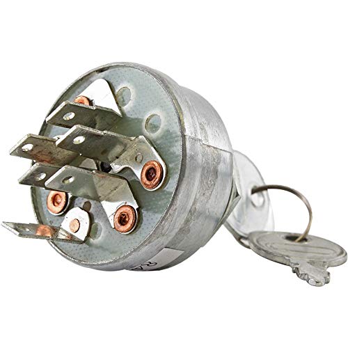 DB Electrical SSW2840 Key Switch for Exmark 60 Inch 72 Inch Lazer Z and Lazer Z XP /103-0206 104-2541 1094736 88-9830/3-Position 6-Terminal