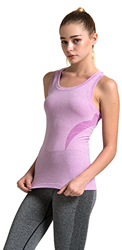 SEKERMAET Women's Fitness Workout Sport Tank Tops, Activewear Gym Yoga Seamless Camisole Dry Fit