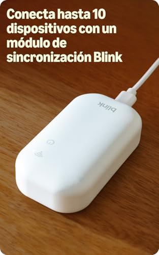 Blink 2K+ Câmara Exterior (última geração) — câmara de segurança inteligente sem fios, resolução de vídeo 2K, módulo básico de sincronização Incluído: sistema de 1 câmara, preto