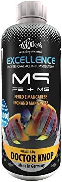 Haquoss M9 Iron and Manganese Complete Supplement for Corals and Invertebrates in Reef Aquarium 1 Litre