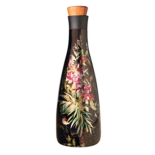 Core Home Insulated Wine Carafe - Bottle Chills Drinks for 24 Hrs./Keeps Them Warm for 12 Hrs. - Holds 50 Ounces -Tropical