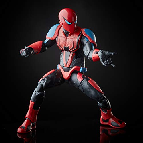 Hasbro Marvel Spider-Man Legends Series 15 cm große Spider-Armor MK III Action-Figur, mit Build-A-Figure Element und… – Bild 4