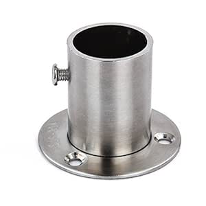 Bola de disco 2 piezas 25 mm 2,49 cm armario barra soporte de montaje