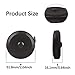 DiCUNO 60-Inch 1.5 Meter Soft and Retractable Measuring Tape,Pocket,Body Tailor Sewing Craft Cloth Dieting Tape Measure (3 Pcs of Black)