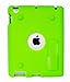 Bobj Rugged Case for iPad 4, iPad 3, iPad 2 (not for iPad Air) - BobjGear Custom Fit - Patented Venting - Sound Amplification - BobjBounces Kid Friendly - Gotcha Green