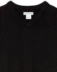 Amazon Essentials Boys' Uniform Cotton V-Neck