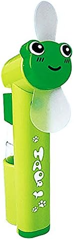 AMTopShow Mini Hand Held Fan with Water Misting Spray Bottle Portable Cooling Beach Camp Travel Desk Frog Shape