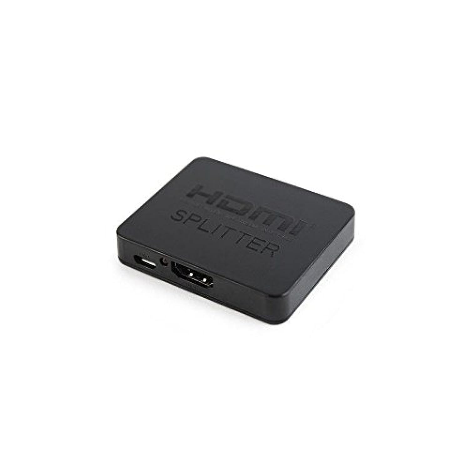 Gembird dsp-2ph4-003 HDMI Video Splitter – Video splitter – HDMI, 1920 x 1080 (HD 1080); 1920 x 1080 pixels, 480P, 576i, 576p, 720p, 1080i, 1080p, Black, 70 X 60 X 20 mm)