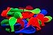DirectGlow UV Neon Fluorescent Blacklight Reactive Glow Party Balloons (25)