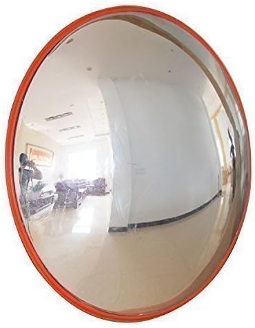457133 Indoor Outdoor Mall Traffic Security Convex Road Mirror 180 Deg 45cm by Merry Tools