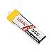 4pcs LDARC 550mAh 1S HV 3.8V LiPo Battery 50C JST-PH 2.0 PowerWhoop mCPX Connector for Inductrix FPV Plus Micro FPV Racing Drone etc