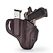 1791 GUNLEATHER 1911 Combo Mag Holster, Right Hand OWB Leather Gun Holster for Belts fits All 1911 Models with 4