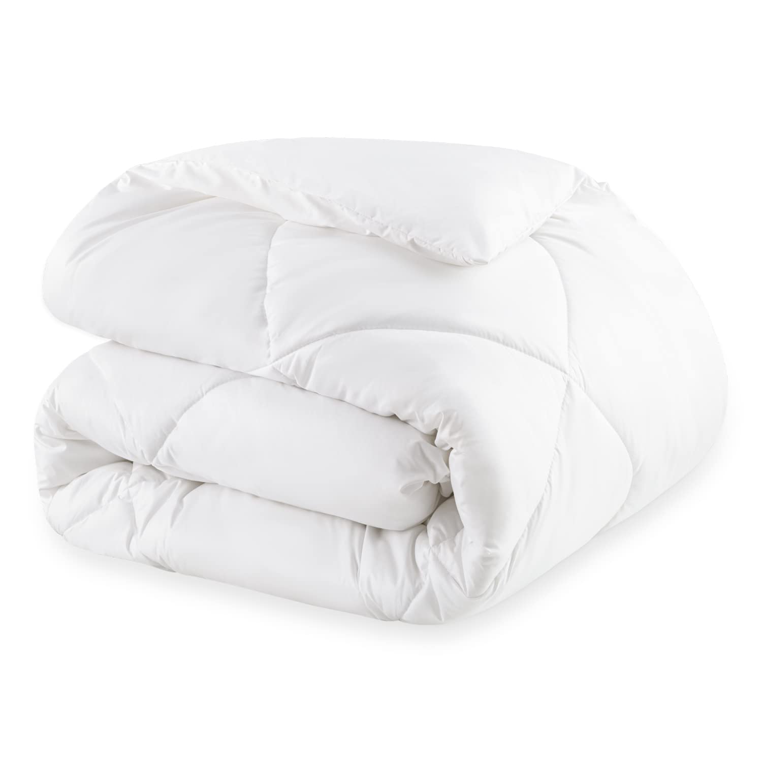 クモリ(Kumori) 掛け布団 冬用 厚め シングル あったか TEIJIN中わた使用 軽量 ふわふわ 通気 保温 洗える 掛けふとん オールシーズン ホワイト 2.3kg 150X210cm商品画像