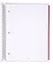 Miquelrius Medium Hardcover Notebook, 4 Subject, 140 sheets/280 Lined pages, 6.5 x 8 inches, Origami (Light Multi)
