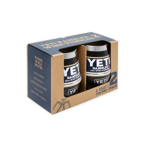 YETI Rambler 10 oz Wine Tumbler, Vacuum Insulated, Stainless Steel, 2