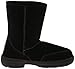 BEARPAW Meadow 6.5 Inch Shearling Boot (Little Kid/Big Kid),Black,3 M US Little Kid