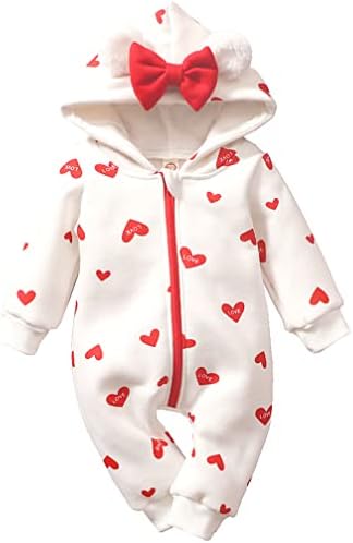 AMAWMW Newborn Baby Girl Winter Clothes Baby Snow Suit Infant