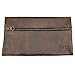 Hide & Drink, All Purpose Utility & Charger Case for MacBook & iPad, Rustic Bag for Cables, Travel Case, Full Grain Leather, Handmade (Bourbon Brown)