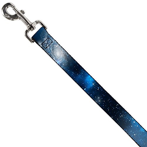 Buckle-Down DL-W30762 Galaxy Blues Dog Leash, 4'