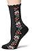 Ozone Women's Standard Nordic Stripe Socks, Heather Charcoal, One Size