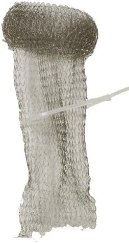 Washing Machine Lint Traps - Pack of 10 Premium Quality and Rustproof Aluminium Meshes with Clamps