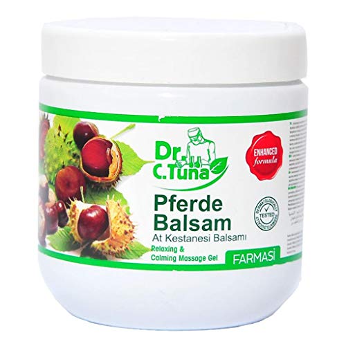 FARMASi Dr. C. Tuna Massage Gel Pferde Balsam, Horse Chestnut, St. John