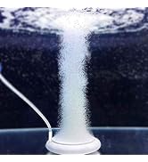NEPTONION air Stone Disc Aquarium Fish Tank Bubbler with Control Valve Oxygen Diffuser for Hydrop...