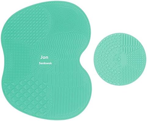 Jon Senkwok Make up brush cleaning mat (blue)