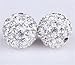 10000pcs New 10mm Clay Pave Disco Ball Crystal Shamballa Beads Jewelry Makings Charms Pack of 10000