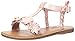 OshKosh B'Gosh Girls' Marian Flower T-Strap Sandal, Pink, 9 M US Toddler
