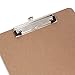 12 Hardboard Clipboards, Low Profile Clip, Designed for Classroom and Office Use, 12 Clipboards