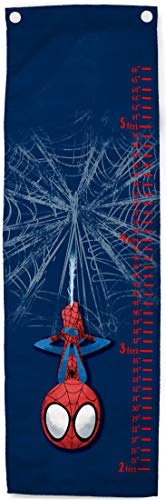 Jay Franco Marvel Spiderman Friendly Neighbor Growth Chart – Kids Removeable Wall Décor (Official Marvel Product)