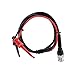 Test Lead Kit Coaxial Cable BNC to BNC Crocodile Chip Test Hook Testing Lead Kit for Testing Electronic Equipment & Wireless Equipments P1260