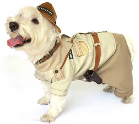 Indiana Bones Deluxe Costume for Dogs