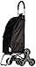 dbest products Stair Climber Trolley Dolly II, Black storage carts