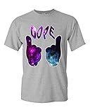 Cartoon Hands Dope Galaxy T-shirt Cartoon Hands Shirts