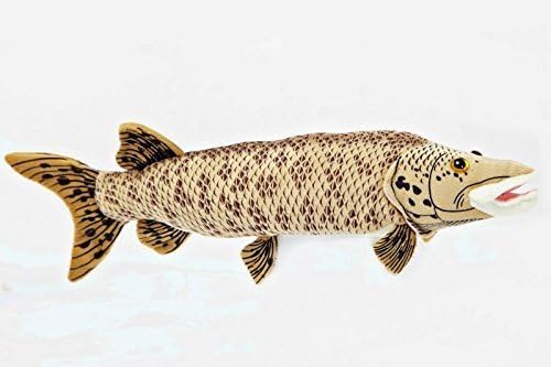 Muskellunge 17 Stuffed Plush Animal - Cabin Critters Freshwater Fish Collection by Cabin Critters