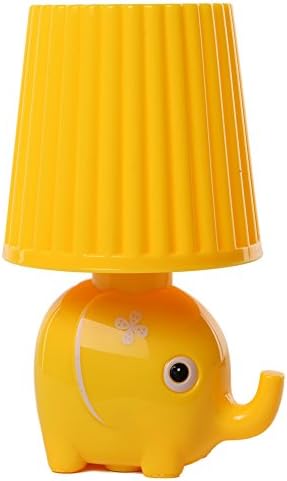 Baby Night Light, Plug In Cute Animal Cartoon Sensor LED Night Light Wall Lamp Decor Nursery for Kids Toddler by Smartdude (Yellow Elephant)