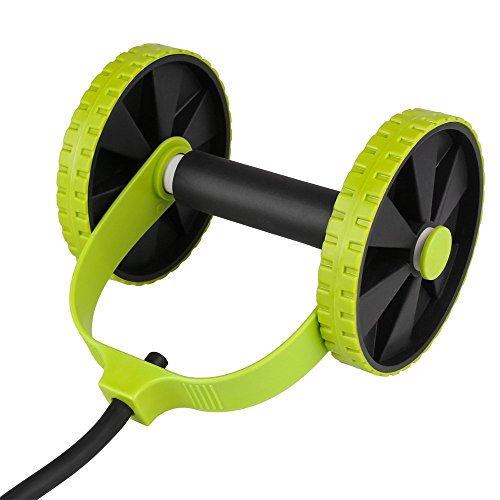 ladygifts Core Wheels Dynamic Strength Abdominal Trainers (with training guide)