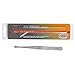 SZELES Vetus Tweezer Non-magnetic Stainless Steel Round Tip 33A-SA