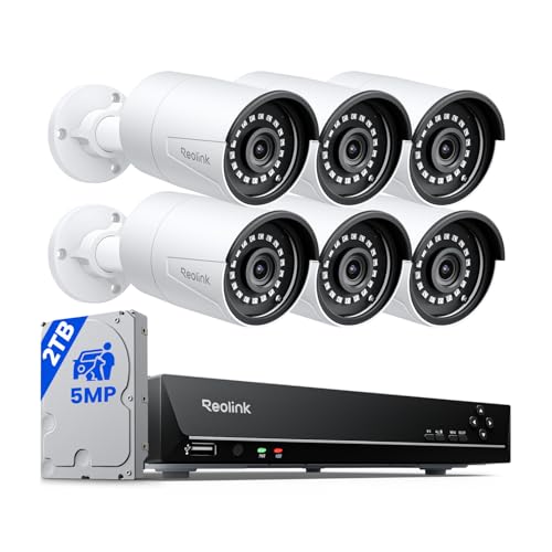 Reolink RLK8-410B6-5MP Security Camera System
