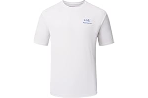 BASSDASH Men’s UPF 50+ Short Sleeve Fishing Shirts Performance Cooling UV Sun Protection Hiking T-Shirts